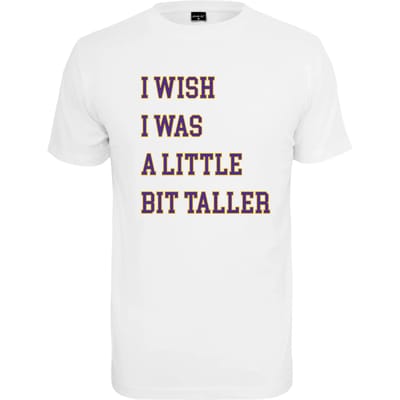 Urban Classics Heren Tshirt -M- A Little Bit Taller Wit