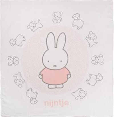 Nijntje Multidoek Hydrofiel XL Grass - Swaddle - Inbakerdoek - 120x120 - Roze