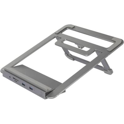 Renkforce RF-LLS-400 USB-C laptopdockingstation / standaard Geschikt voor merk (dockingstation): Universeel, Apple USB-C Power Delivery