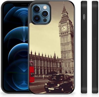 iPhone 12 Pro | 12 (6.1) Silicone Hoesje Londen