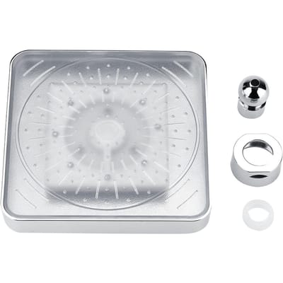 7 Kleuren LED Romantisch Licht Waterbad Huis Badkamer Douchekop white