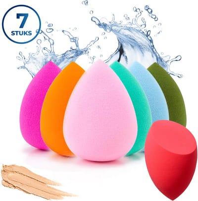 Premium Commerce® - Beauty Blender - Make-up Sponsjes - Powder Puff - Spons - 7 stuks - Ultrazacht!