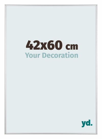 Your Decoration - Fotolijst 42x60 cm - Aluminium - Zilver Mat - Kent