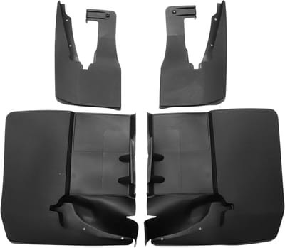 Solidchoice - 1 Set Spatborden Spatschermen voor Mercedes Benz Sprinter 2006-2017 (zes wielen) Voor- en Achter Spatborden Met Montageaccessoires