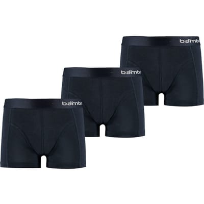 Apollo Bamboe Boxershorts Jongens 3-Pack Blauw - Maat  110/116