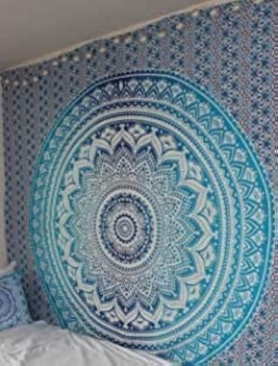 Handicrafts Hippie Mandala Wandtapijt - Boho Ombre Muur Opknoping voor Home Decor