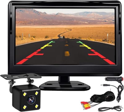 ApexArte® Achteruitrijcamera - Dashcam - Parkeersensoren Parkeerhulp