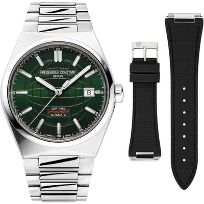 Frédérique Constant Highlife Automatic Cosc FC-303G3NH6B Horloge - Staal - Zilverkleurig - Ø 39 mm