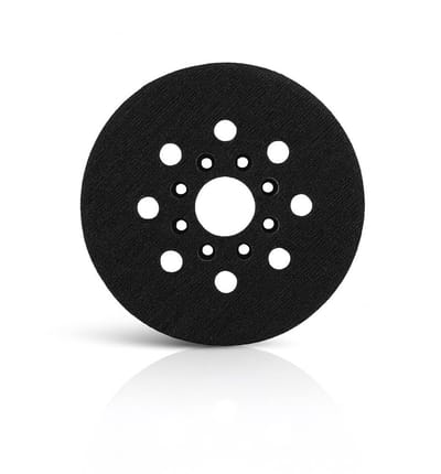 Dailygoods- Schuurschijf 125 mm - 8 gaten - Steunschijf voor excentrische schuurmachine - Hoogwaardig PU - Duurzaam - Stabiliteit onder druk - Schuurpapier