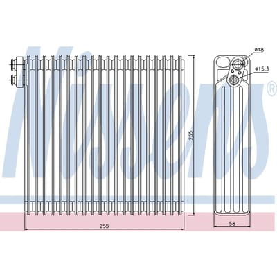 Verdamper, airconditioning NISSENS 92213