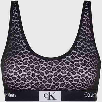 Calvin Klein BH topje Zwart Polyamide 36