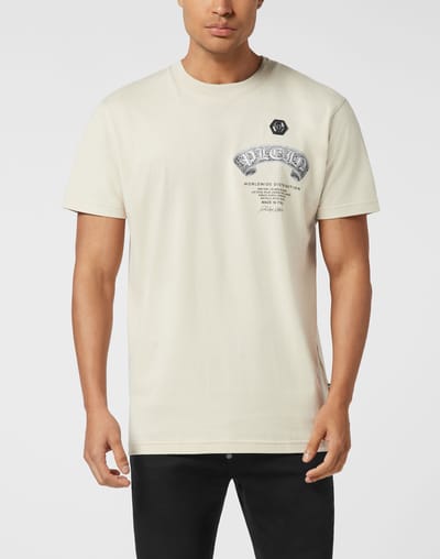 T-Shirt Ronde Hals Ss Skull