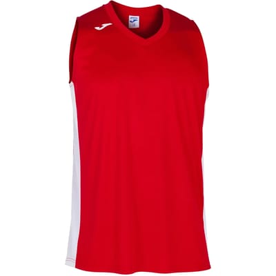 Joma Cancha III Basketbalshirt Heren - Rood / Wit | Maat: 3XL