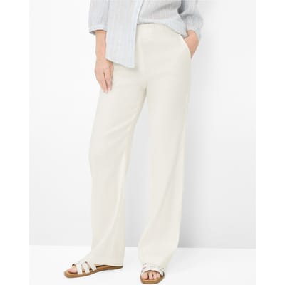 Raphaela by Brax Dames Marlene-broek  Style PAM FLARED OFFWHITE, crèmewit, maat 44
