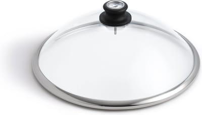 LotusGrill Glazen deksel voor Classic Ø350mm - Met geïntegreerde thermometer
