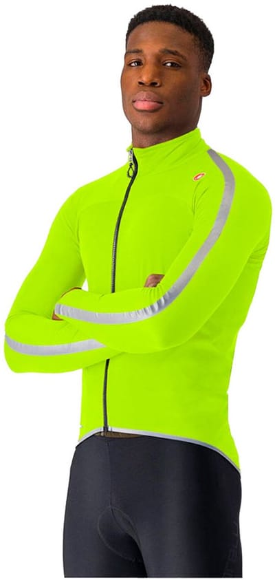 Castelli Ultra Rain Jas Geel M Man