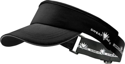 Sweatvac Race visor - Zwart