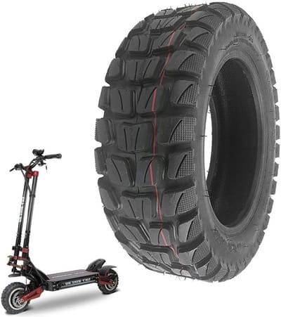Offroad tubeless banden 90/65-6,5 voor 11 inch elektrische scooters, slijtvast en opblaasbaar, verdikte vacuümbanden, 1 stuk