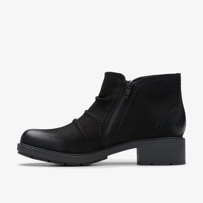 Hearth Clara Zwarte Nubuck Laarzen