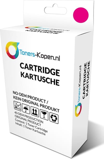HP F6U17AE - Inktcartridge Magenta - 20 ml - Huismerk Compatible - Geschikt voor HP OfficeJet Pro 7720 HP OfficeJet Pro 7730 HP OfficeJet Pro 7740 WF HP OfficeJet Pro 8210 HP OfficeJet Pro 8710 HP OfficeJet Pro 8714 HP OfficeJet Pro 8715