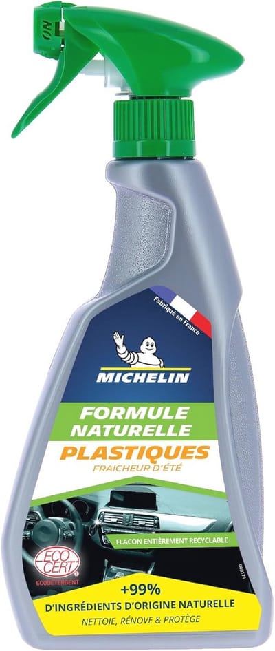 Kunststof autoreiniger met natuurlijke formule en zomergeur - 500 ml