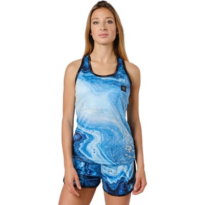 Damestanktop Star Beach Wear Sand Off