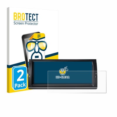 BROTECT - Screenprotector voor Xtrons PX1453BLHGS 10.25" - Folie Beschermfolie transparant 2 Stuks