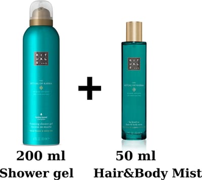 Rituals of Karma - Shower Gel 200 ml + Hair&Body Mist 50 ml