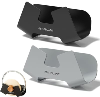Praktische Wandbeugel voor Pannenlids, Keukenorganizer en Tablet Houder, Set van 2 voor Efficiënte Opberging van Keukengerei