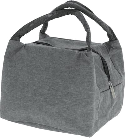 Dailygoods- Lunchtas Geïsoleerd - Opvouwbaar - Lekvrij - Voor Werk/Kantoor - Robuuste Oxford-Stof - 22,5 x 16 x 18 cm - Koeltas