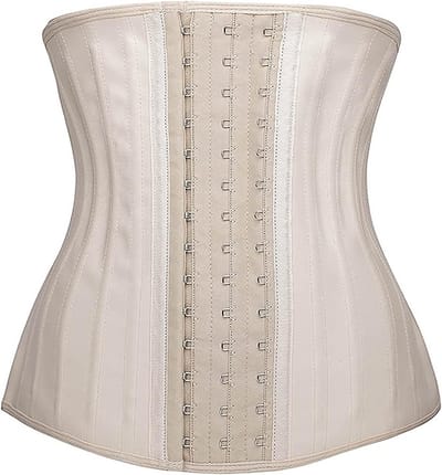 Latex Taille Trainer met 3 Haken voor Vrouwen - Corset voor Slimming en Rugondersteuning