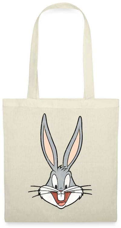 Looney Tunes Bugs Bunny Distressed Tas Van Stof Schoudertas