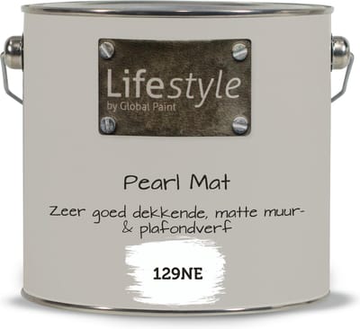 Lifestyle Pearl Mat - Extra reinigbare muurverf - 129NE - 2.5 liter