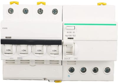 Allecto - Miniatuur Circuit Breaker - Veiligheids Schakelaar - Snelle boogdoven - 25A capaciteit - Betrouwbare bescherming - Geschikt voor industri...