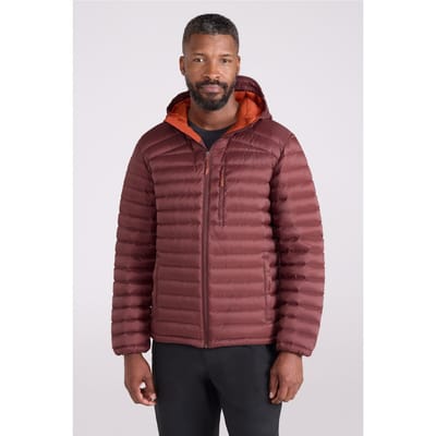 Mountain Warehouse Heren Henry II Extreme Met Dons Gevuld Jasje (Bourgondië)