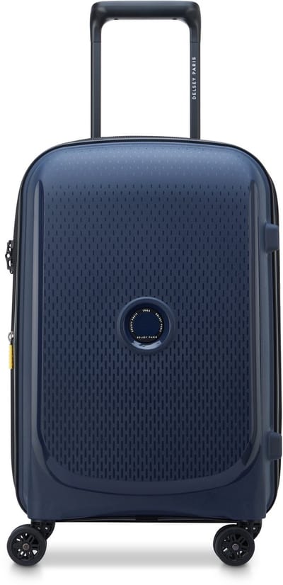 Delsey Belmont Plus Handbagagekoffer 55 cm Expandable – Gerecycled PP – 39L – 2,8 kg – TSA Slot – SECURITECH® Rits – 4 Dubbele Wielen - Blue