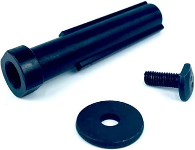Adapter Opnameporn - Satijnmachine Satijnroller - Oppervlakken Polijsten - Gereedschapsloze Walswissel - 100 mm Breedte - Zwart