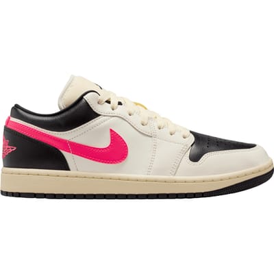 Air Jordan 1 Low Pale Ivory Black Muslin damessneakers Cream Racer-Pink DC0774-107 38 beige