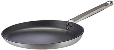 Professionele Aluminium Pannenkoekenpan met Antiaanbaklaag - 24 cm