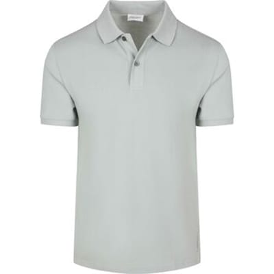 Polo Shirt Korte Mouw Profuomo Piqué Poloshirt Mint