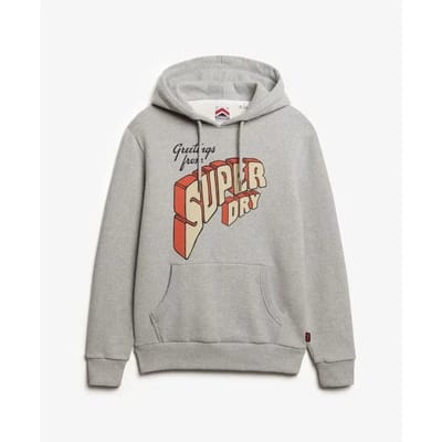 Superdry - North Cali hoodie - Heren - Hoodies