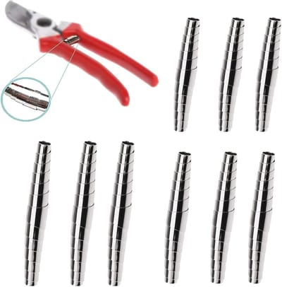 9 Stuks Vervangende Veertjes voor Bypass Snoeischaren, Spiral Spring Onderdelen, Verbeter de Snijprestaties (6cm/7cm/8cm)