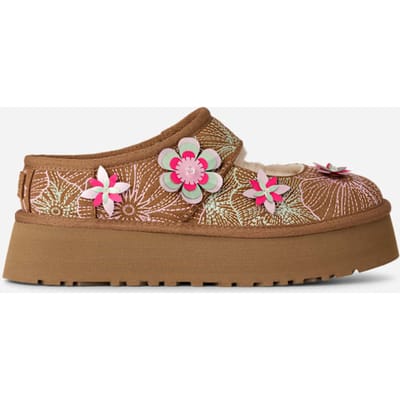 UGG® Bea Mary Jane Meadow in Brown, Maat 37, Suede