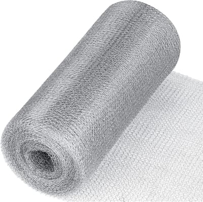 OIMG Muizengaas rvs - Muizengaas - Wering gaas - Ongediertewering - Rattengaas - Staalwol - 6m x 12.7cm - Rattengaas - RVS Weringsgaas - Stootvoegrooster gaas
