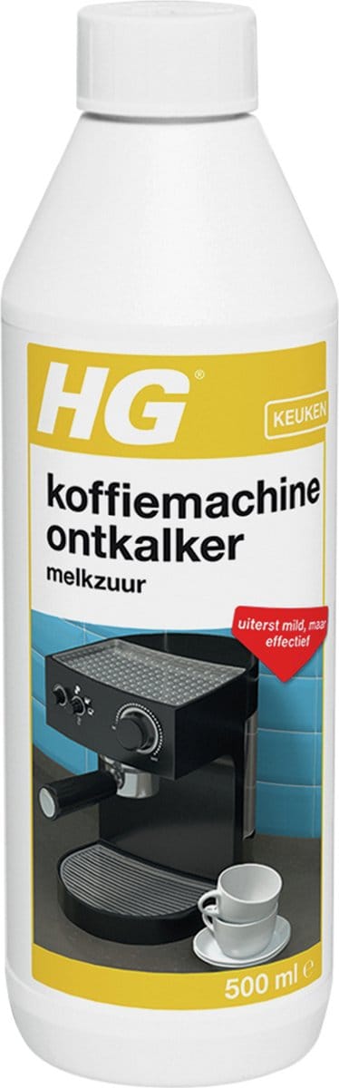 HG koffiemachine ontkalker melkzuur 500ml