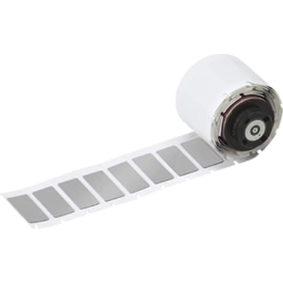 Brady M6-03-7593-SL polyester labels zilver | 27 mm x 15 mm (origineel)
