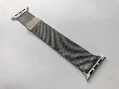 Milanese / Mesh band zilver voor Apple Watch (38/40/41 mm)