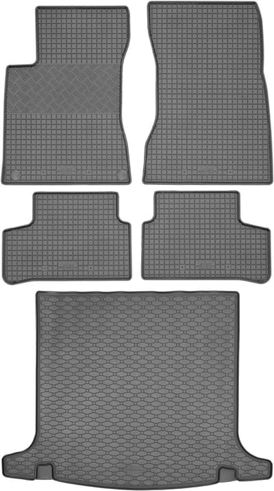 Rigum - Auto Bagażnik en Dywaniki - Mercedes CLA X118 - Shooting Brake/Kombi - Zwart