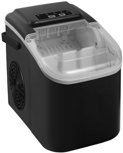 IJsblokjesmachine - IJsmaker Portable - Dranken Koelen - 8 Blokjes in 6 Minuten - 12 kg per dag - Zilver