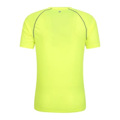 Mountain Warehouse Heren Aero II T-Shirt met korte mouwen (Helder geel)